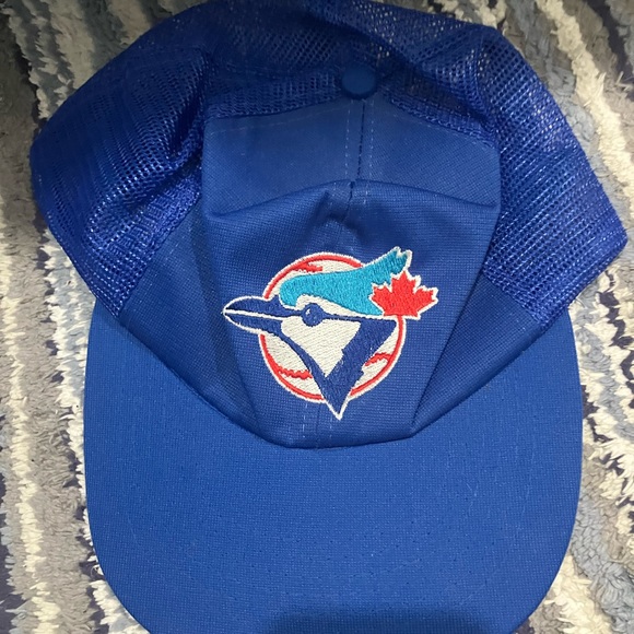 Vintage Toronto blue jays mlb snapback baseball hat 1990 official ball cap rare - Picture 3 of 9